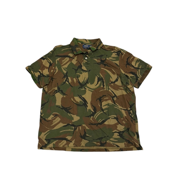 Polo Ralph Lauren Other - Polo Ralph Lauren Men’s Classic Fit Short Sleeve Camouflage Logo Polo Sz XXL